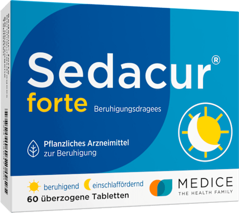 Sedacur forte Beruhigungsdragees  Sedacur