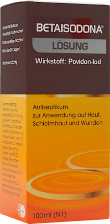 Betaisodona Lösung 100 mg/ml Povidon-Iod Betaisodona