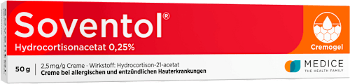 Soventol Hydrocortisonacetat 0,25 % Creme Soventol