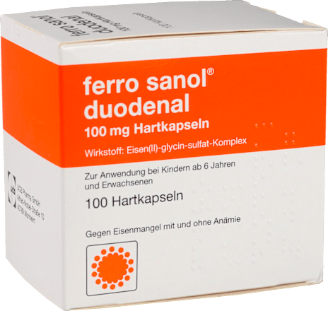 ferro sanol duodenal 100 mg Hartkapseln ferro sanol
