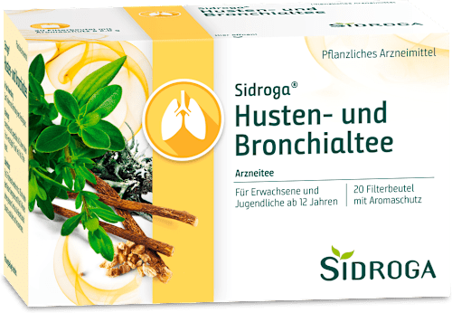 Sidroga Husten- und Bronchialtee 20 Beutel Sidroga