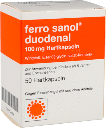 ferro sanol duodenal 100 mg Hartkapseln ferro sanol