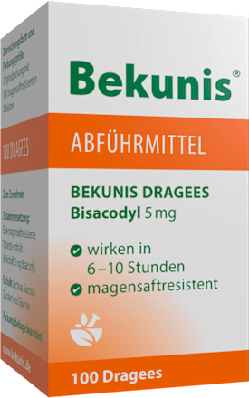 Bekunis DRAGEES Bisacodyl 5 mg magensaftresistente Tabletten Bekunis