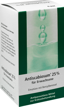 Antiscabiosum Emulsion für Erwachsene 25 % Antiscabiosum