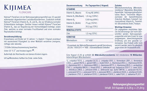 Kijimea FloraCare Kapseln 84 St KIJIMEA