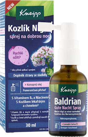 sprej na dobrou noc Kozlík Night Kneipp