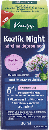sprej na dobrou noc Kozlík Night Kneipp