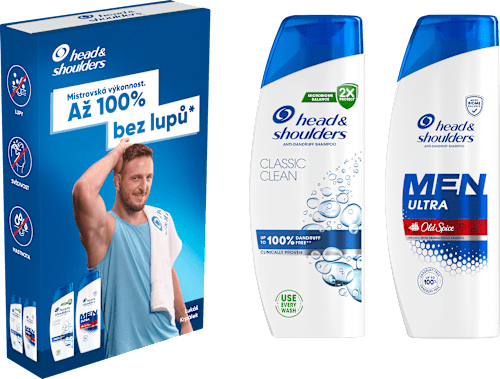 Darčekové balenie Classic Clean + Men Ultra Old Spice head&shoulders