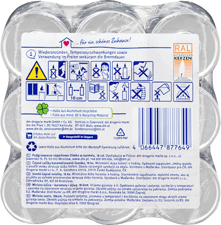 Lumânări parfumate cu Prune  Profissimo