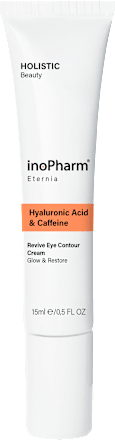 Околоочен ревитализиращ крем с хиалурон и кофеин inoPharm