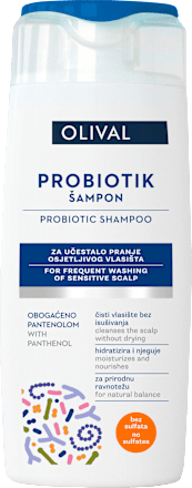 Probiotik šampon za učestalo pranje kose OLIVAL