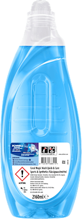 Waschmittel Flüssig Magic Wash Quick & Care Coral