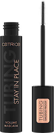 Tusz do rzęs Tubing Stay In Place Volume Mascara 010 Panda-Proof Black CATRICE