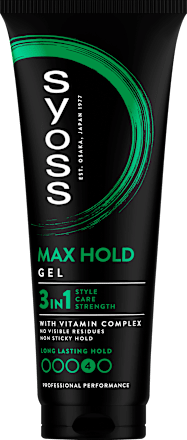 MAX HOLD gel za kosu syoss