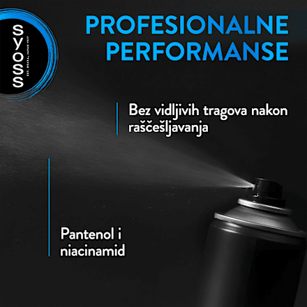 VOLUME LIFT & TEXTURE šampon za suvo pranje kose syoss