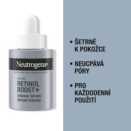 Retinol Boost+ noční pleťové sérum Neutrogena