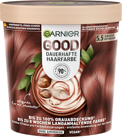 Haarfarbe 5.5 Hibiskus Rotbraun GARNIER GOOD