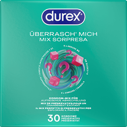 Kondom Mix Überrasch' mich Big Pack Durex