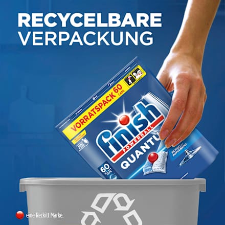 Spülmaschinen-Tabs Quantum Finish