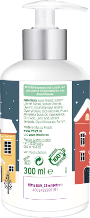 Cremeseife Senses Winter Mandel Frosch Senses