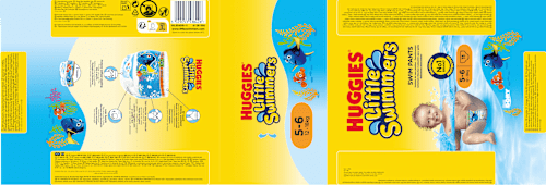 Schwimmwindeln, Gr. 5-6 (12-18 kg) Huggies Little Swimmers