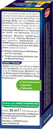 Melatonin Sofort-Spray Schaebens