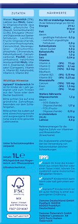 Kindermilch ab 1 Jahr Aptamil