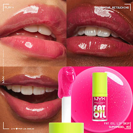Lipgloss Fat Oil Lip Drip 03 Supermodel NYX PROFESSIONAL MAKEUP