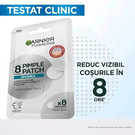 Plasturi invizibili pentru coșuri GARNIER PureActive
