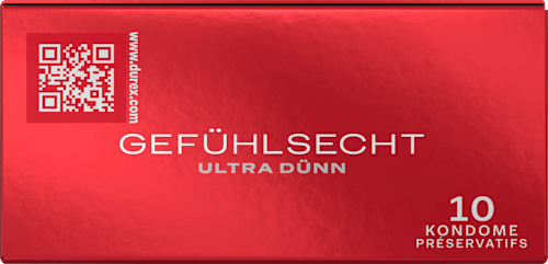 Kondome Gefühlsecht Ultra, Breite 54mm Durex