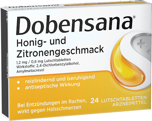 Honig- und Zitronengeschmack Lutschtabletten  Dobensana