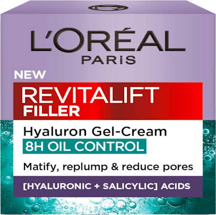 REVITALIFT FILER HYALURON gel krema za kombinovanu kožu L'ORÉAL PARiS REVITALIFT
