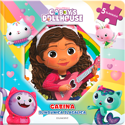 Gabby's Dollhouse Gabina slikovnica slagalica EGMONT