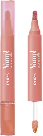 Vamp! Duo marker i ulje za usne – 008 Orange Sorbet PUPA