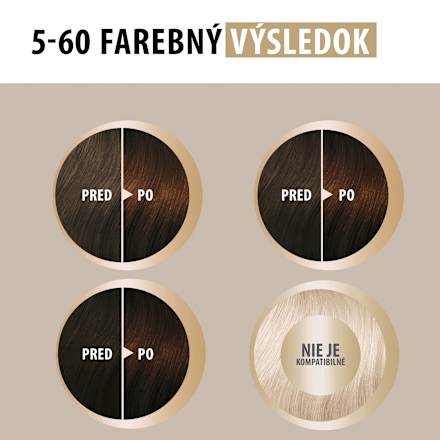 Farba na vlasy - 5-60 svetlá čokoládová hnedá Schwarzkopf CREME SUPREME
