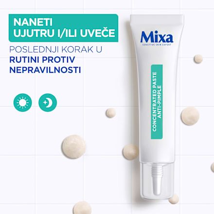 ANTI-PIMPLE pasta za lice Mixa