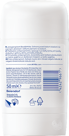 Antyperspirant w sztyfcie Black & White Invisible Clear NIVEA