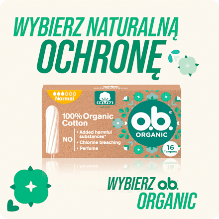 Tampony Organic Super o.b.