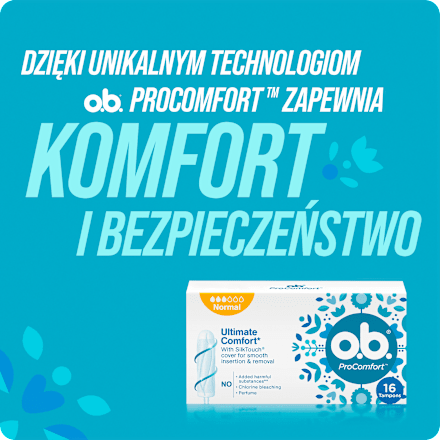 Tampony ProComfort Super o.b.