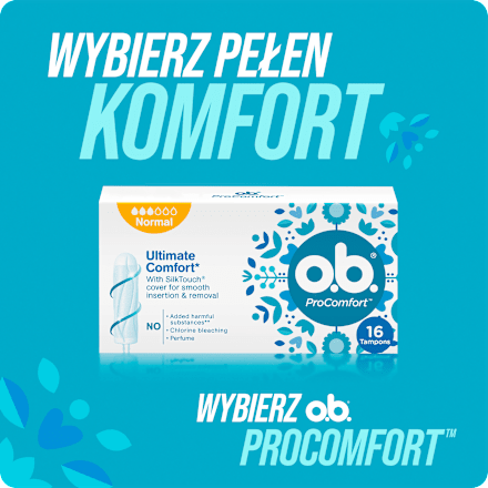 Tampony ProComfort Super o.b.