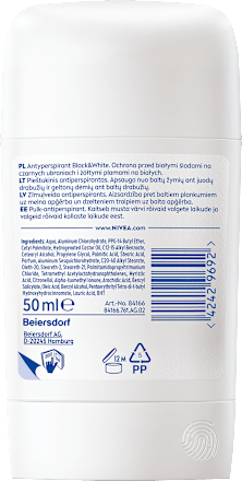 Antyperspirant w sztyfcie Black & White Invisible Silky Smooth NIVEA