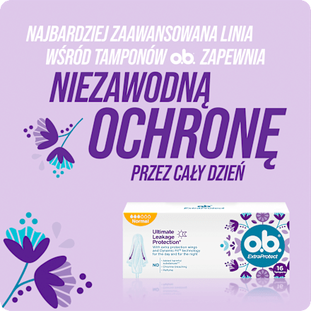 Tampony ExtraProtect Normal o.b.