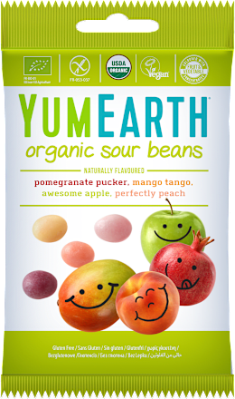 bio kyselé želé bonbony Yum Earth