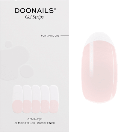 UV Nagelfolien Classic French Doonails