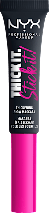 Brow Mascara Thick It. Stick It! 08 Black NYX PROFESSIONAL MAKEUP