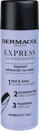 odlakovač na nehty expresní Dermacol
