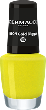 Lac de unghii Neon 43 Gold Digger Dermacol