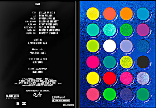 CITY OF Neon Lights paleta senki za oči Rude