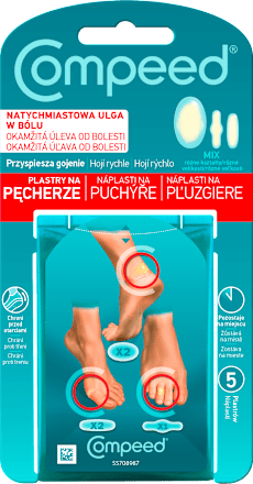 náplast na puchýře mix Compeed
