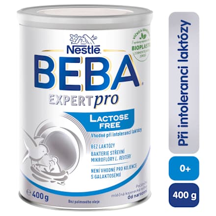 počáteční mléčná kojenecká výživa 1 Lactose free 0m BEBA